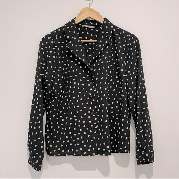 Polkadot Long Sleeve Shirt ⚫️ - Picture 4 of 5
